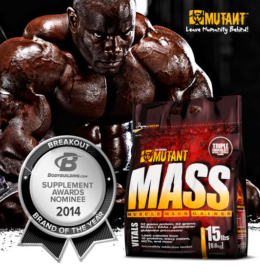 WANT TO GET HUGE THIS OFF SEASON? MUTANT MASS GET YOU HUUUGE! オフシーズンのバルクアップはこれに決まり！ミュータントマス！