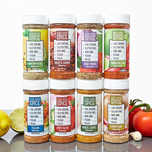 Healthy Spice Oh My Spice available! 低塩分、グルテンフリー、MSG不使用のスパイス！