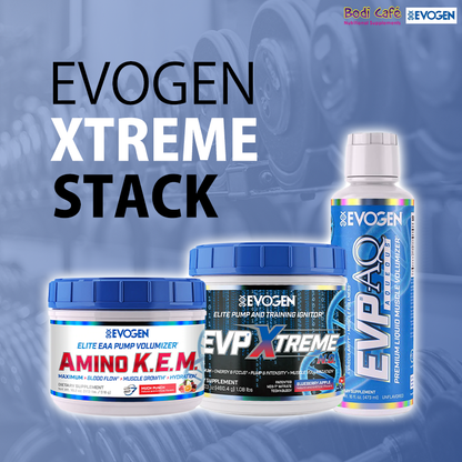 EVOGEN XTREME STACK - EVP Xtreme NO / EVP AQ / Amino Kem