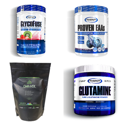 Pre Workout Stack - Glycofuse / Proven EAAs / Glutamine / CelluVOL