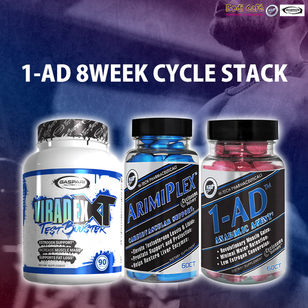 1-AD 8WEEK CYCLE STACK - 1-AD / ARIMIPLEX / VIRADEX XT – Bodi Cafe