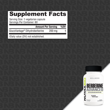 Berberine Advanced (200 mg)バーバリン（血糖値改善）