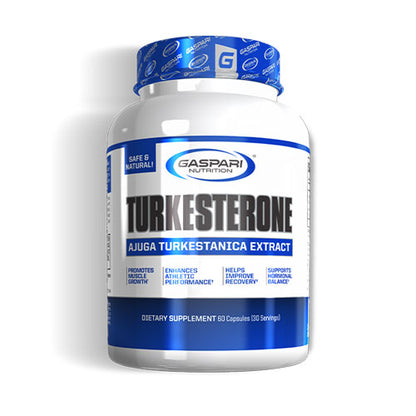 ギャスパリ ターケステロン 60粒
トルケステロン配合サプリメント（アジュガツルケスタニカエキス）
Gaspari Nutrition