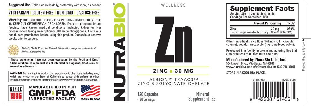 Zinc 30mg