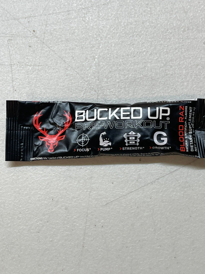 Bucked Up Preworkout ‐ Single Pack