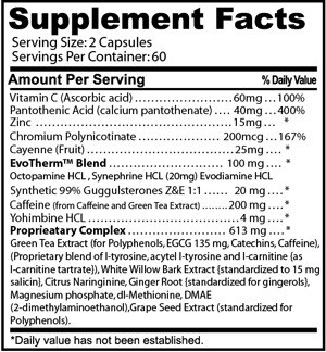 Rapid Thermal ASSAULT® - LEVEL 3 (45 Day Supply) ラピッドアサルト（ファットバーナー）