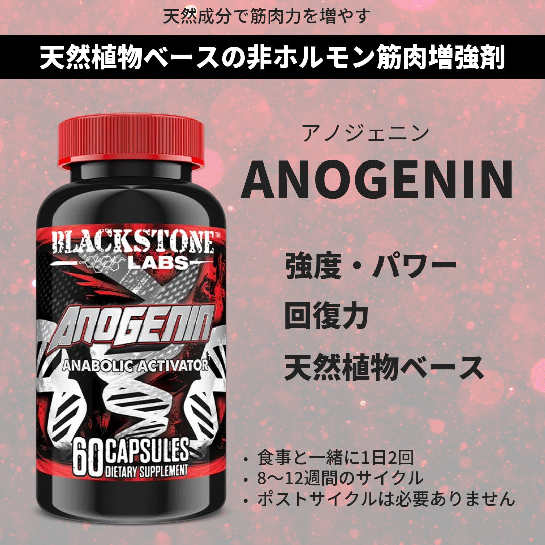 Hormone-Free Stack - Anogenin / EpiCat / Growth