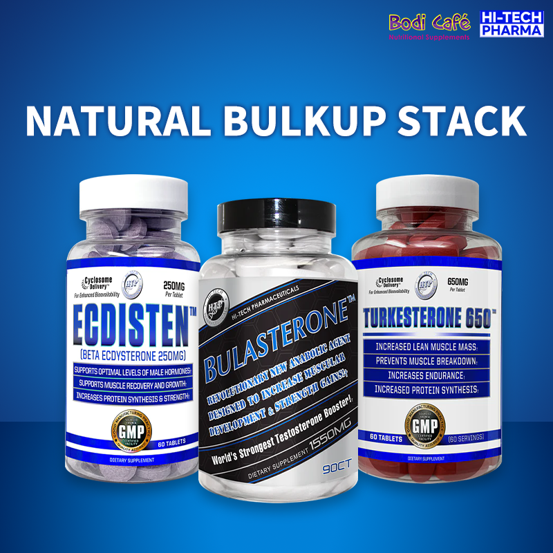 Natural Bulkup Stack - Turkesteron / Ecdisten / Bulasterone