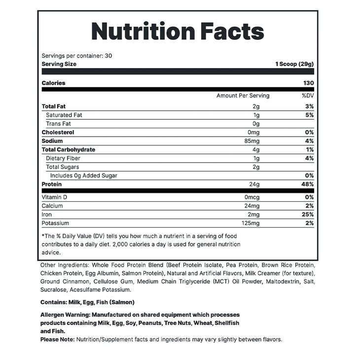 MRE LITE Whole Food Protein