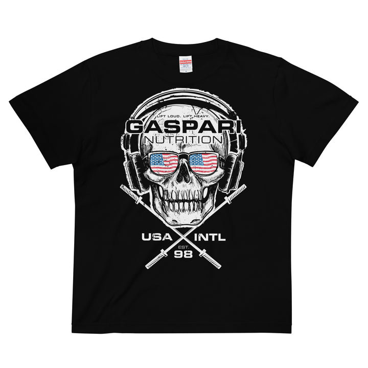 スカルズヘッドアメリカ GASPARI ロゴ Tシャツ ユニセックス