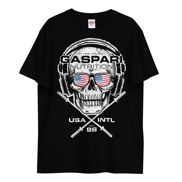 スカルズヘッドアメリカ GASPARI ロゴ Tシャツ ユニセックス