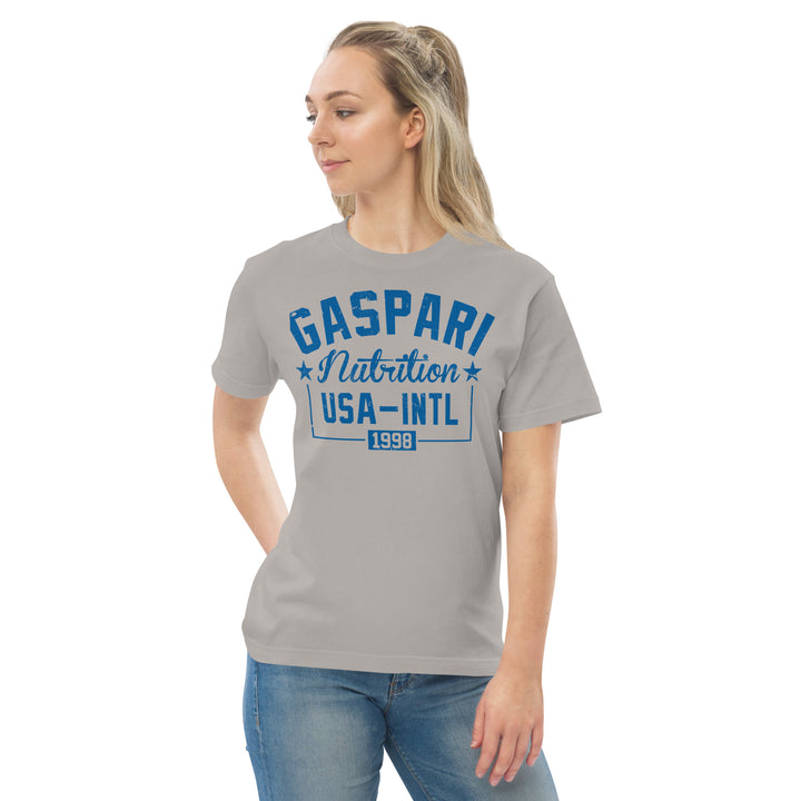 ROTF ヘザー GASPARI ロゴ Tシャツ ユニセックス