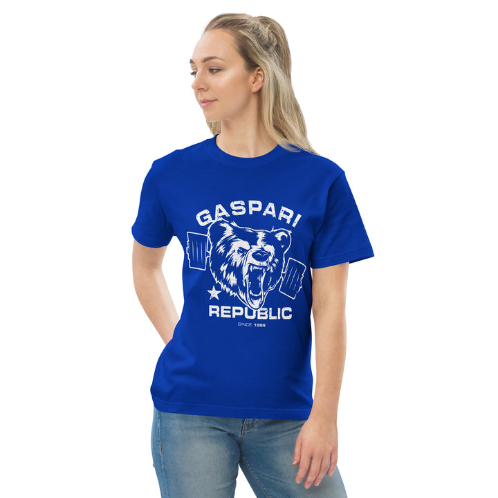 カリフォルニアベア GASPARI ロゴ Tシャツ ユニセックス