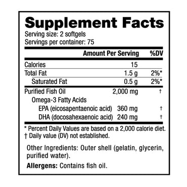 Omega-3 Fish Oil