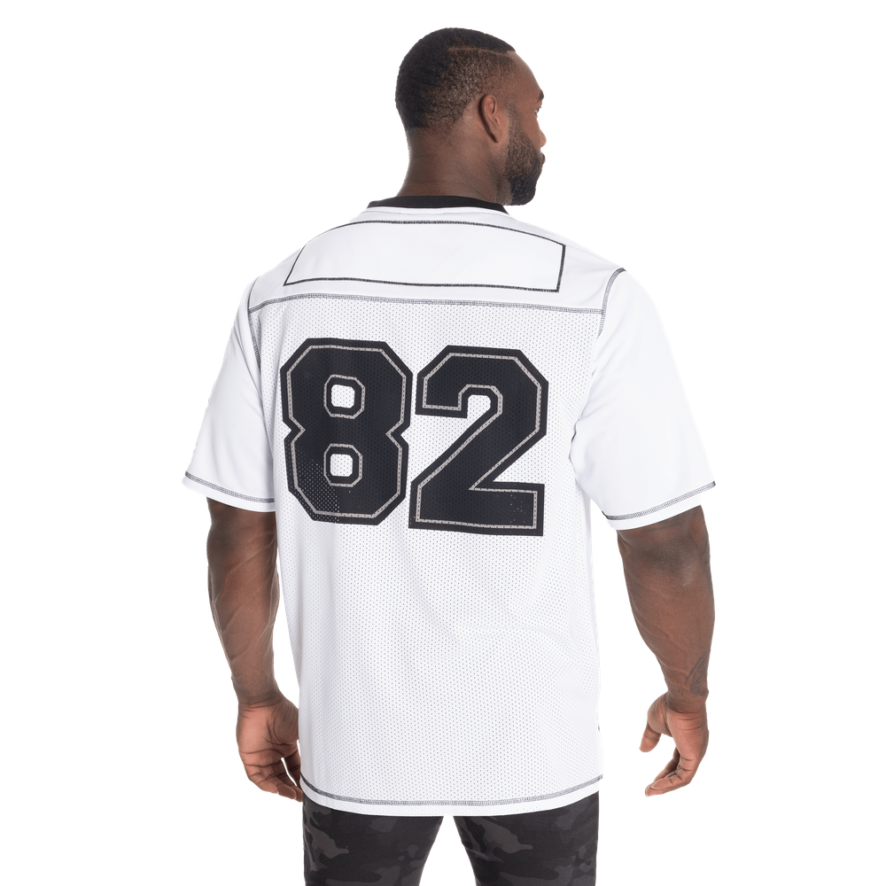 BB Football Tee, White