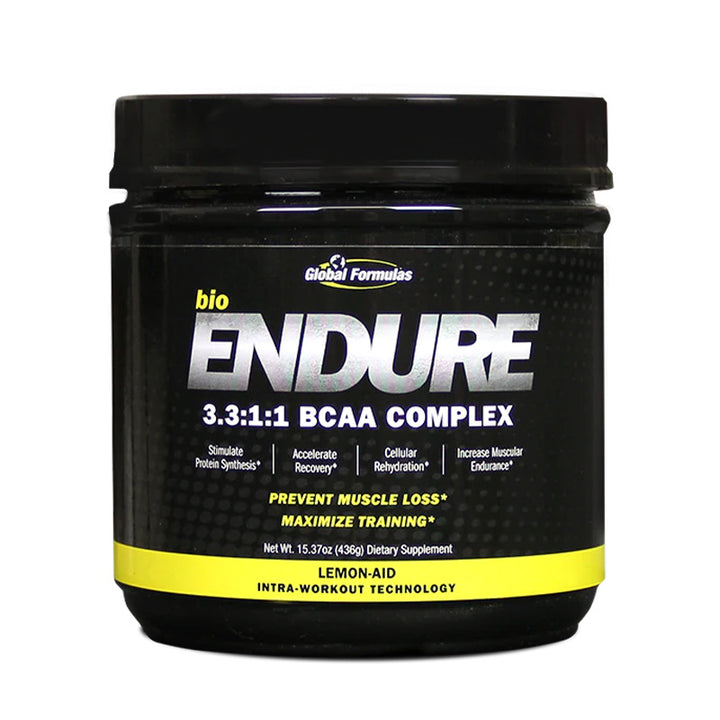 bio Endure - 3.3:1:1 BCAA COMPLEX - Global Formulas【EXPIRE：2024-6-30】