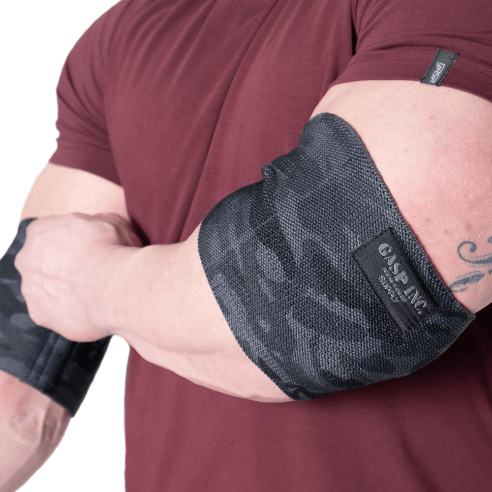 Heavy Duty Elbow Sleeve, Dark Camo ヘヴィーデューティーエルボースリーブ