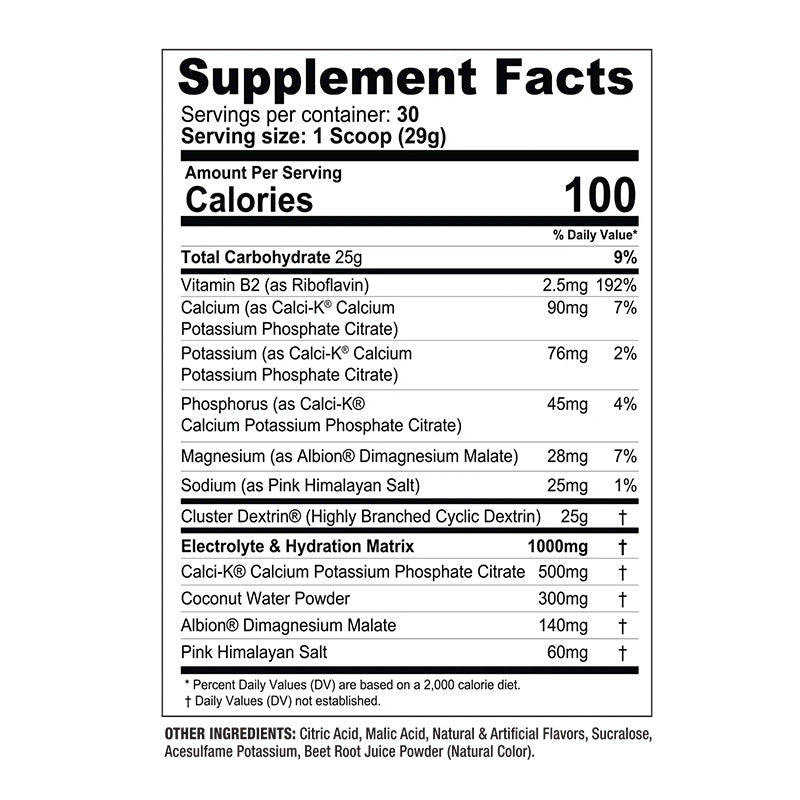 Glycofuse 30 serving