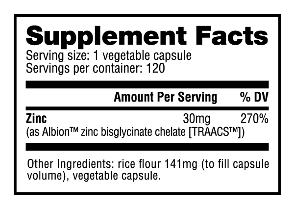 Zinc 30mg